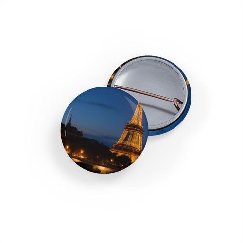 Paris Twilight Elegance - Round Pins