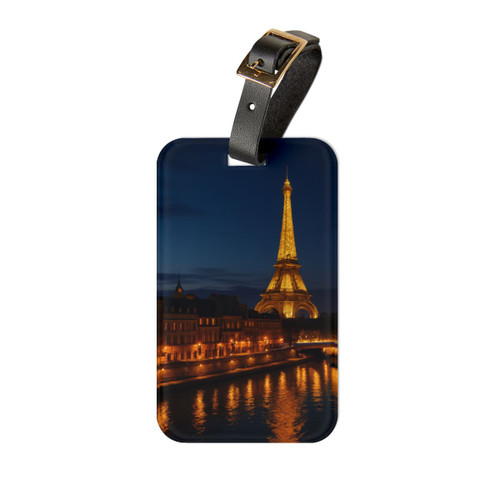 Paris Twilight Elegance - Luggage Tag