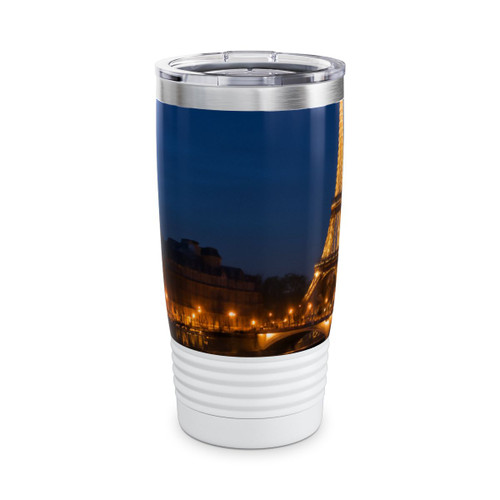 Paris Twilight Elegance - Ringneck Tumbler, 20oz