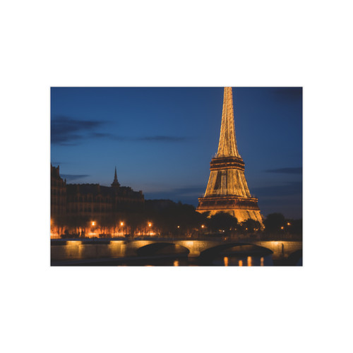 Paris Twilight Elegance - Unframed Prints