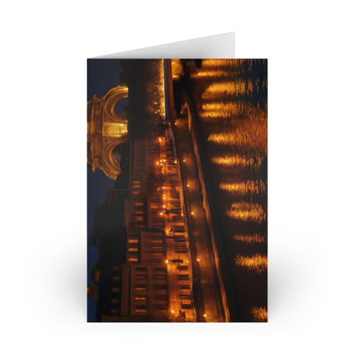 Paris Twilight Elegance -  Greeting Cards (1 or 10-pcs)