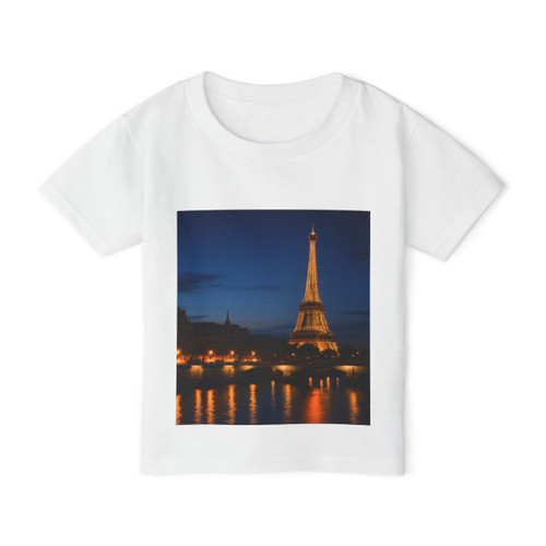 Paris Twilight Elegance - Heavy Cotton™ Toddler T-shirt
