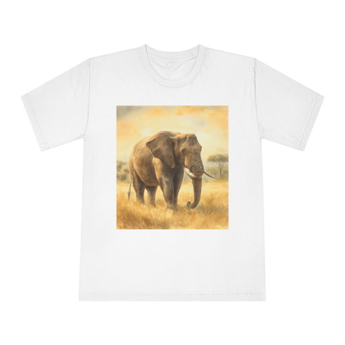 Majestic Elephant Serenade - Unisex Classic Crewneck T-Shirt