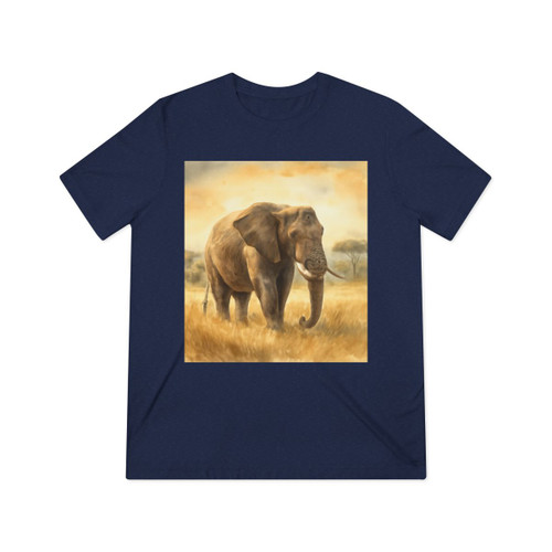Majestic Elephant Serenade - Unisex Triblend Tee