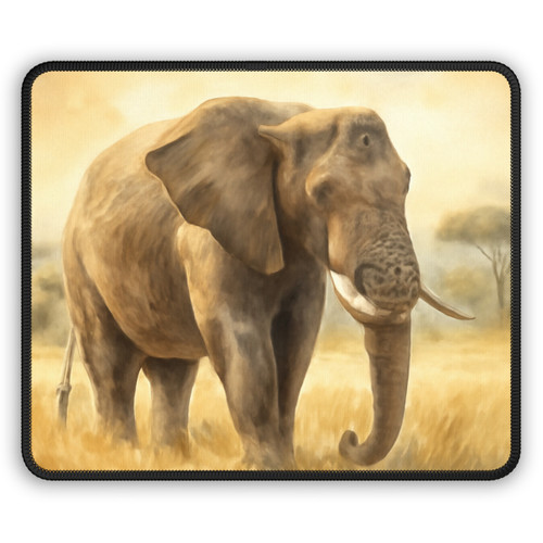 Majestic Elephant Serenade - Gaming Mouse Pad