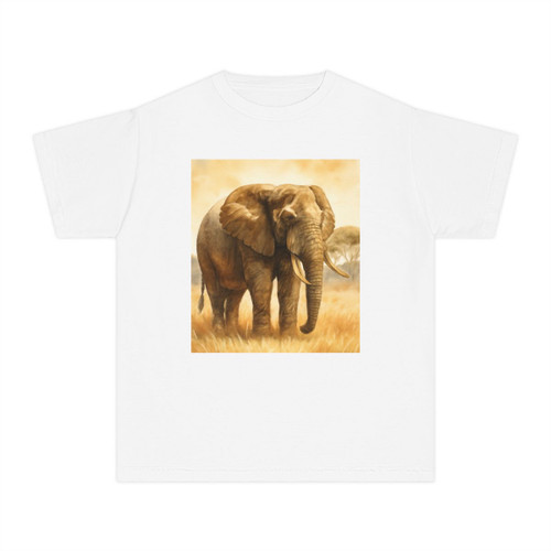 Majestic Elephant Serenade - Youth Midweight Tee