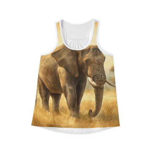 Majestic Elephant Serenade - Women's Tank Top (AOP)