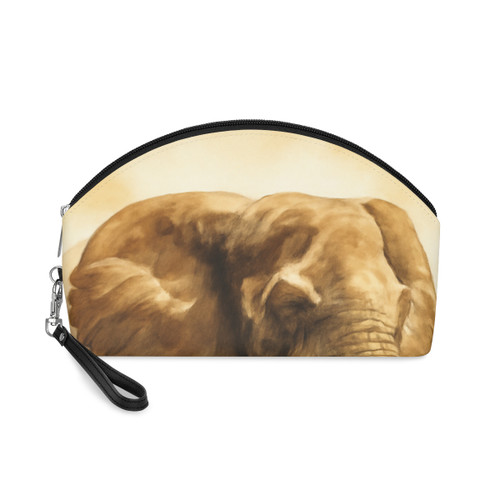 Majestic Elephant Serenade - Makeup Bag