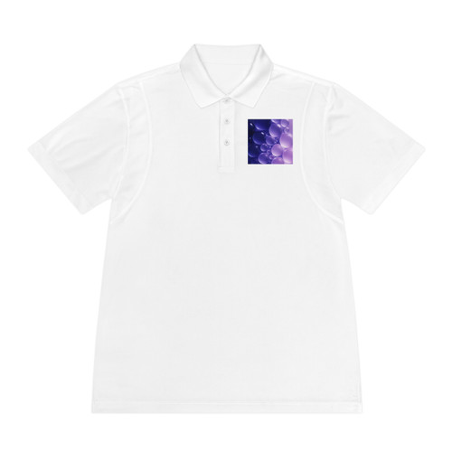 Ethereal Sphere Cascade - Men's Sport Polo Shirt