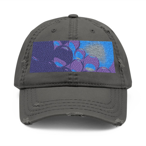 Ethereal Sphere Cascade - Distressed Dad Hat (Embroidery)