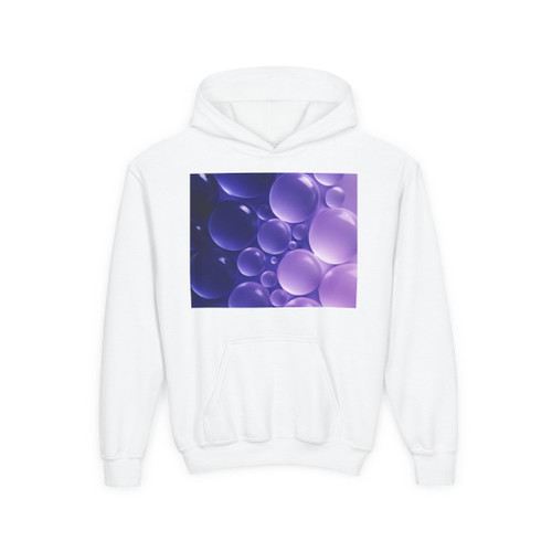 Ethereal Sphere Cascade - Youth Heavy Blend Hooded Sweatshirt