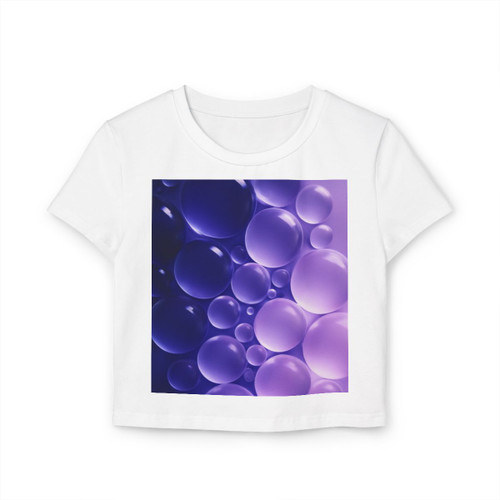 Ethereal Sphere Cascade - Women's Baby Tee