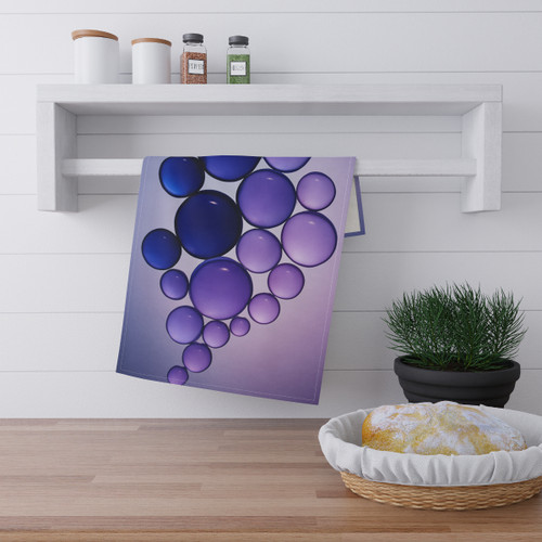 Ethereal Sphere Cascade - Tea Towels (cotton, poly)