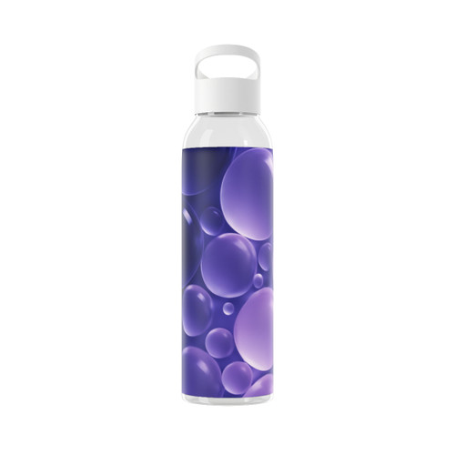 Ethereal Sphere Cascade - Sky Water Bottle