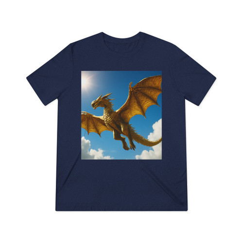 Golden Flame Sovereign - Unisex Triblend Tee