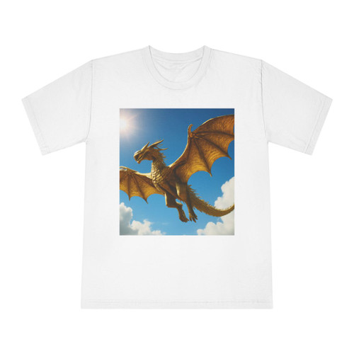 Golden Flame Sovereign - Unisex Classic Crewneck T-Shirt