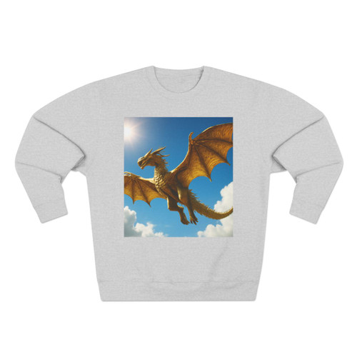 Golden Flame Sovereign - Unisex Crewneck Sweatshirt