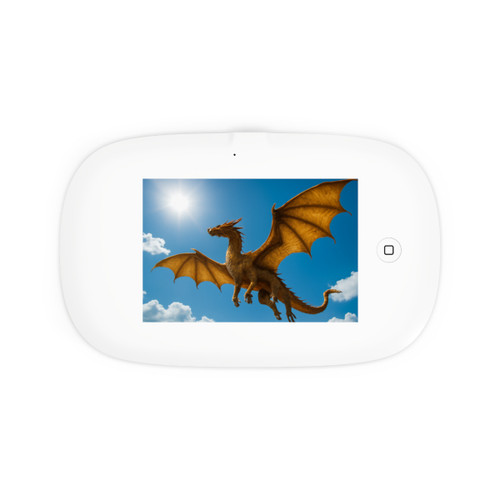 Golden Flame Sovereign - UV Phone Sanitizer and Wireless Charging Pad