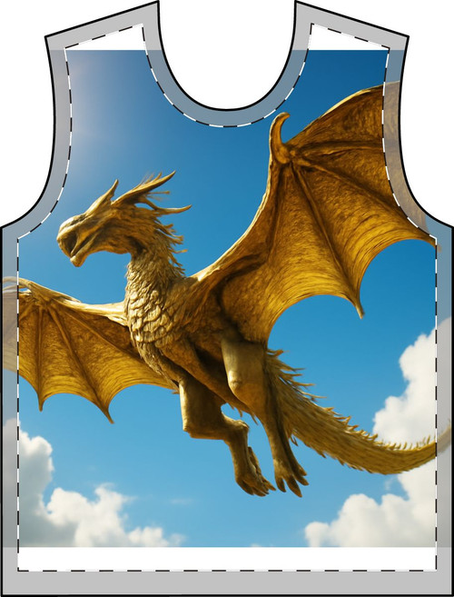 Golden Flame Sovereign - Women's T-Shirt (AOP)