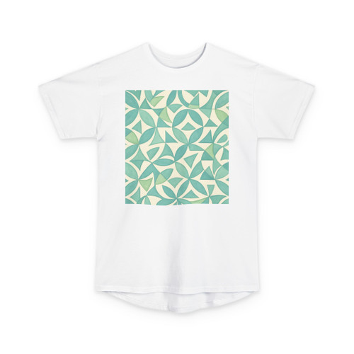 Geometric Serenity - Unisex Long Body Urban Tee