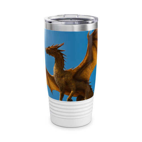 Golden Flame Sovereign - Ringneck Tumbler, 20oz