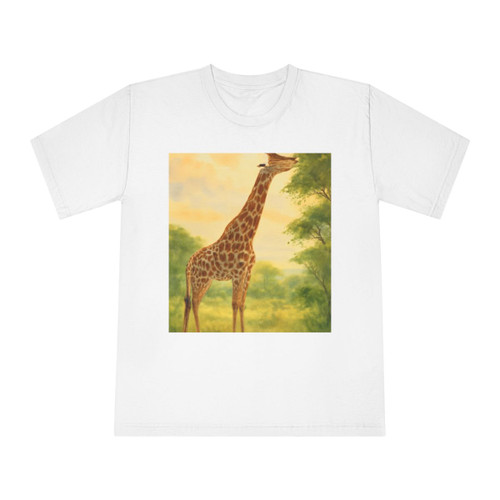 Gentle Giraffe Grace - Unisex Classic Crewneck T-Shirt