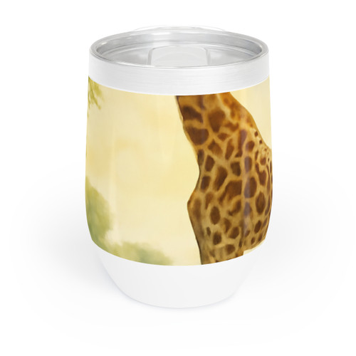Gentle Giraffe Grace - Chill Wine Tumbler