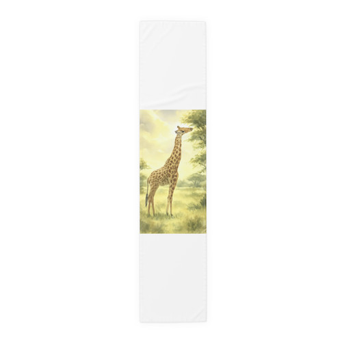 Gentle Giraffe Grace - Table Runner (Cotton, Poly)