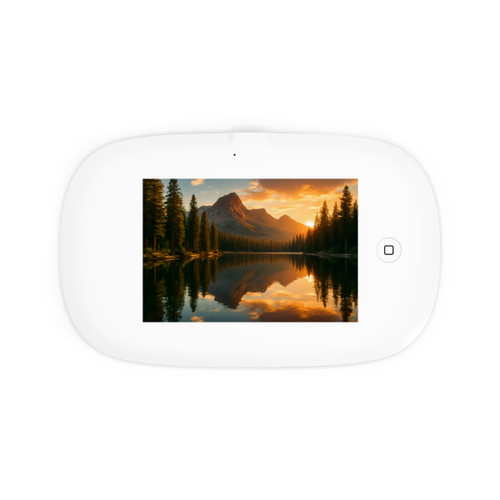 Serene Lake Reflection - UV Phone Sanitizer and Wireless Charging Pad Serene Lake Reflection - UV Phone Sanitizer and Wireless Charging Pad