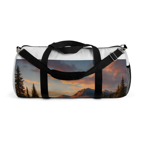 Serene Lake Reflection - Duffel Bag