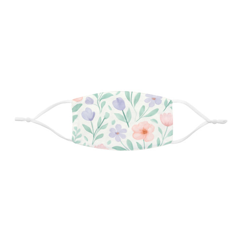 Botanical Whimsy - Snug-Fit Polyester Face Mask