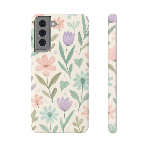 Botanical Whimsy - Slim Snap Case