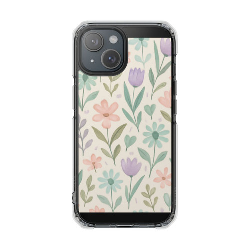 Botanical Whimsy - Magnetic Clear Impact Cases