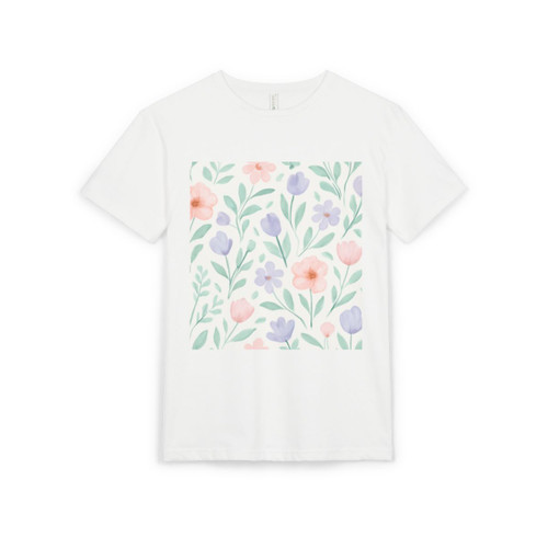 Botanical Whimsy - Unisex Sueded T-Shirt