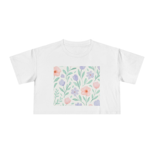 Botanical Whimsy - Women's Crop Tee