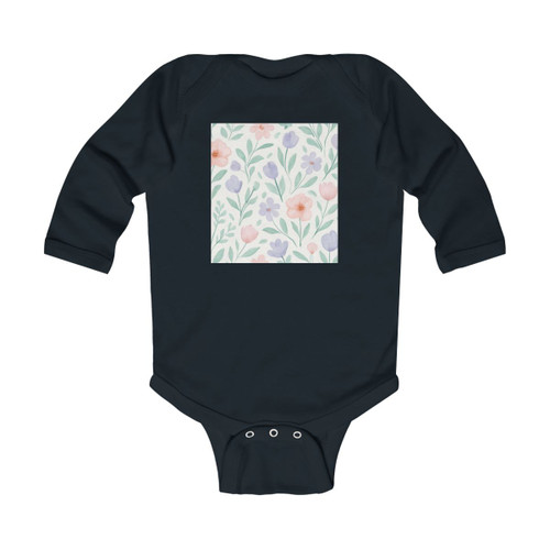 Botanical Whimsy - Infant Long Sleeve Bodysuit