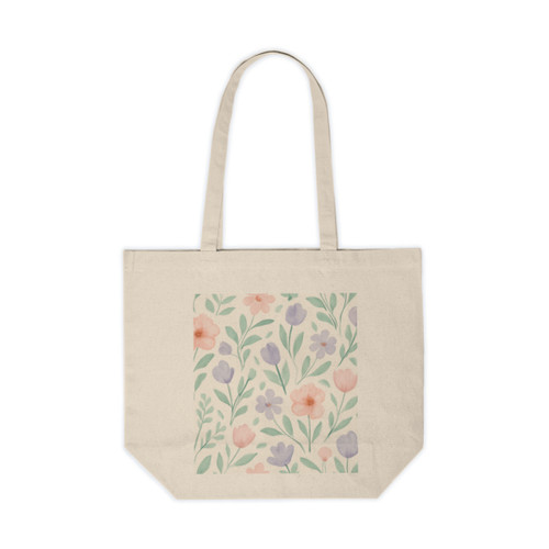 Botanical Whimsy - Canvas Shopping Tote