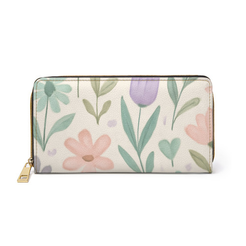 Botanical Whimsy - Zipper Wallet