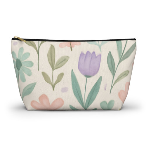 Botanical Whimsy - Accessory Pouch w T-bottom