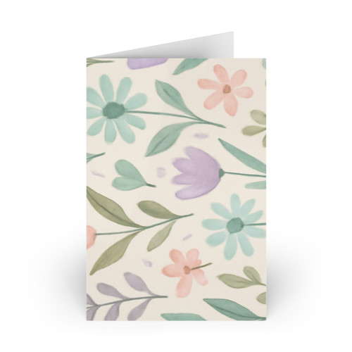 Botanical Whimsy -  Greeting Cards (1 or 10-pcs)