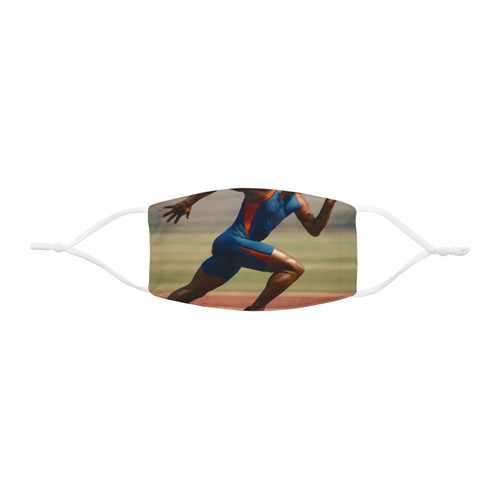 Pinnacle Athlete Rush - Snug-Fit Polyester Face Mask