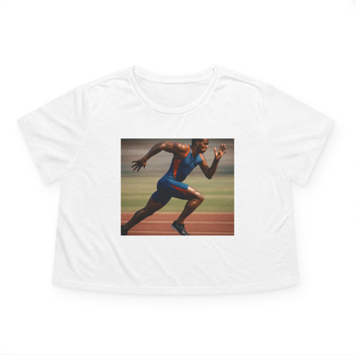 Pinnacle Athlete Rush - Women's Flowy Cropped Tee