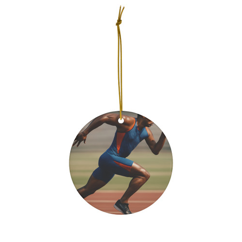 Pinnacle Athlete Rush - Ceramic Ornament, 1-Pack
