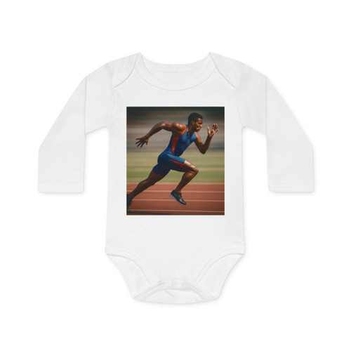 Pinnacle Athlete Rush - Baby Long-Sleeve Organic Bodysuit