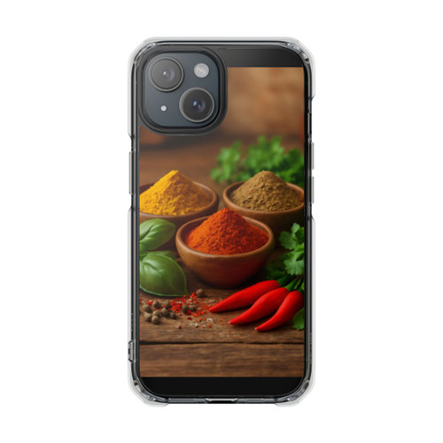 Savory Spice Symphony - Magnetic Clear Impact Cases