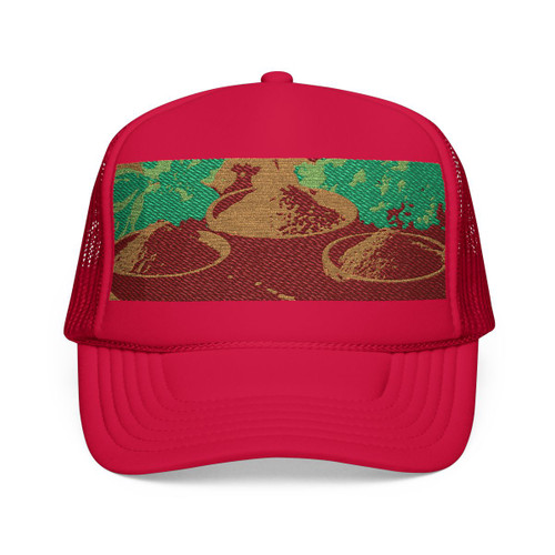 Savory Spice Symphony - Foam Trucker Hat (Embroidery)