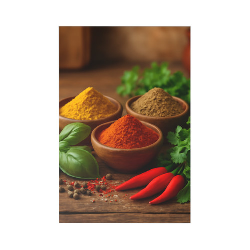 Savory Spice Symphony - Postcards (7 pcs)