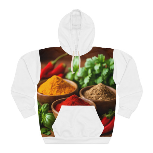 Savory Spice Symphony - Unisex Pullover Hoodie (AOP)
