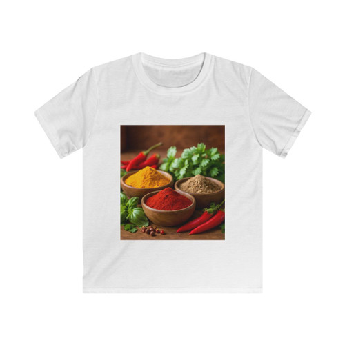 Savory Spice Symphony - Kids Softstyle Tee