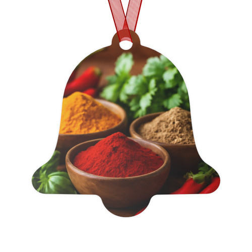 Savory Spice Symphony - Metal Ornaments